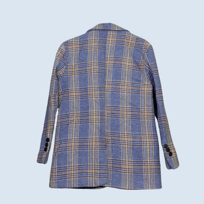 Dakota Check Formal Wool Blazer