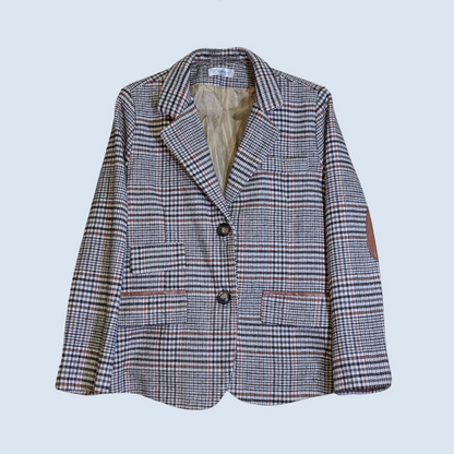 Plaid Woven Blazer