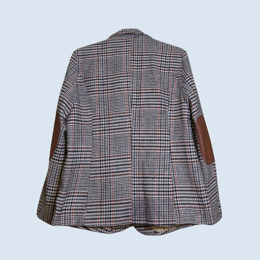 Plaid Woven Blazer