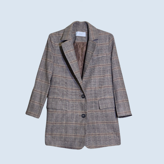 Premium Urban Plaid Blazer