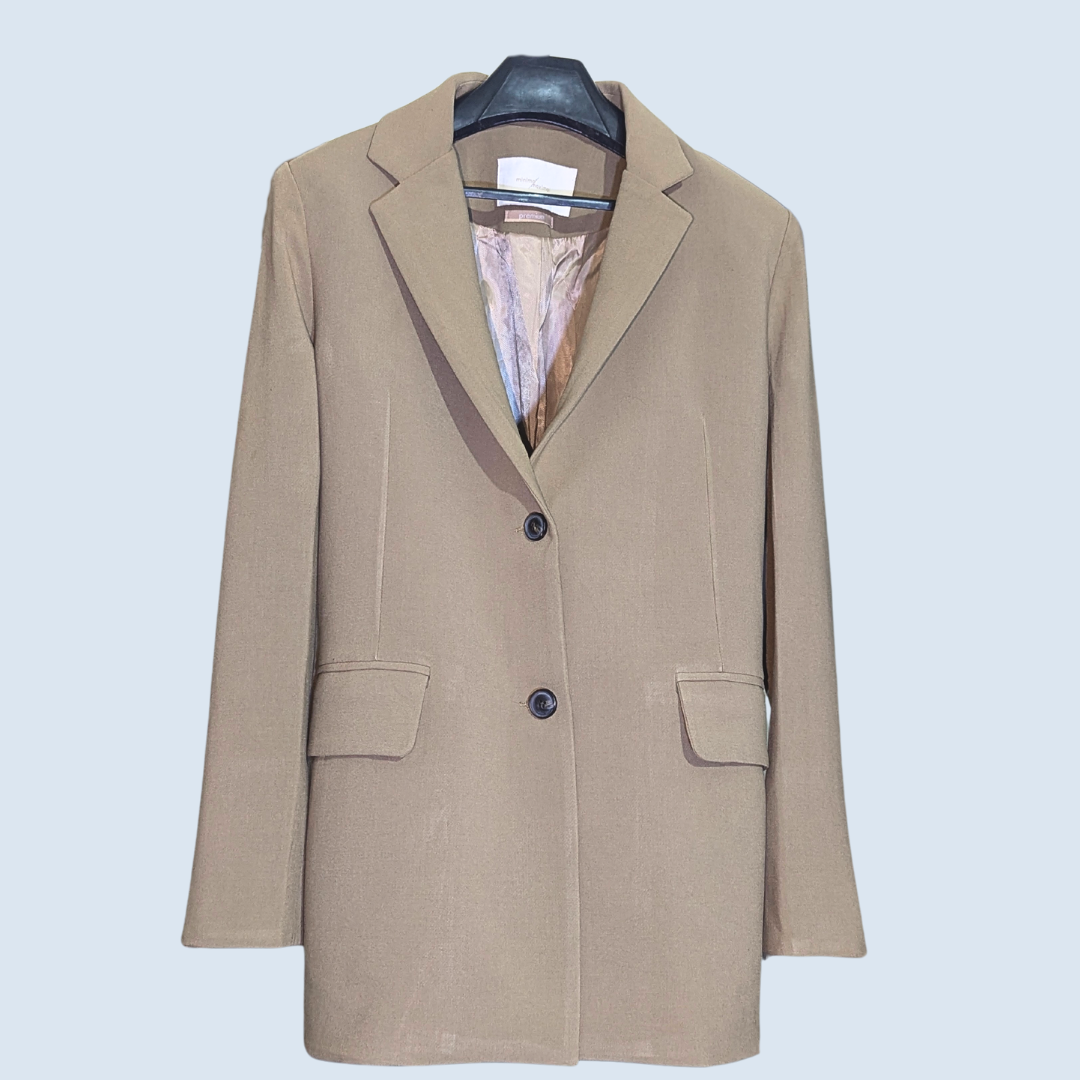 Sandstone Beige Women Blazer