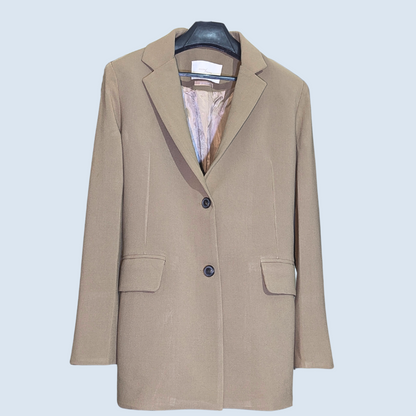 Sandstone Beige Women Blazer