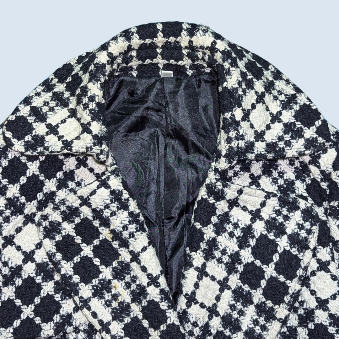 SEBBY collection Plaid Coat