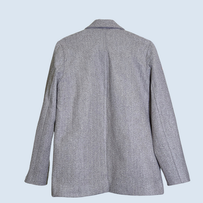 Gray Wool Blazer