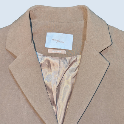 Sandstone Beige Women Blazer