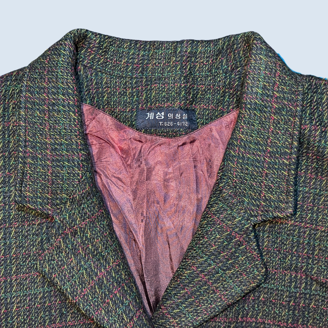 Olive Ivy Check Blazer