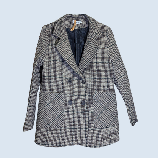 Retro Check Blazer