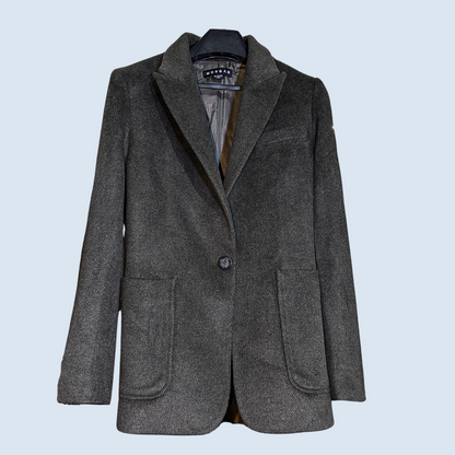 Morgan Olive Green Wool Blazer